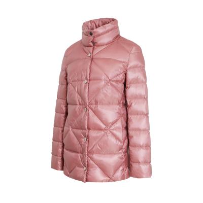 China Waterproof 2023 Autumn Winter very popular polyamide quilted  luxury  Puffer Down Jacket Women Waterproof OEM ODM for sale