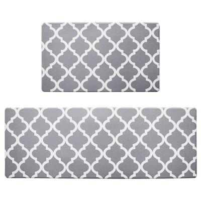 China Modern Stylish Soft Touch Feeling Office PVC Ultra Thick Covers Design Non Slip Kitchen Waterproof Custom Mat for sale