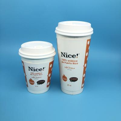 China Disposable Double PE Coated Paper Cup for sale