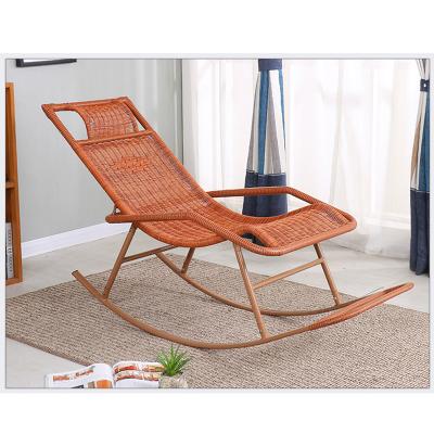 China Eco - Friendly Chinese Cheap Handmade Durable Bamboo Bedroom Furniture Rocking Chair for sale