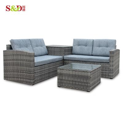 China Eco-freindly Outdoor Sofa Garden Sectional Sofa Set Modern Outdoor Furniture for sale