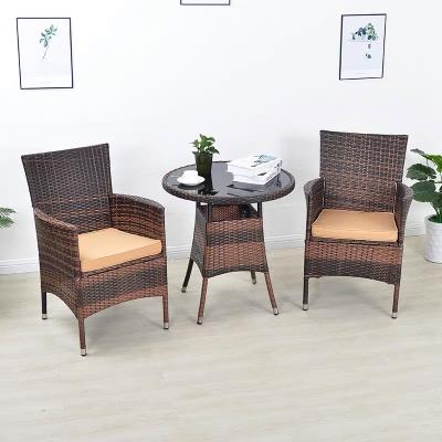 China Eco-freindly Modern Luxury Outdoor Patio Garden Furniture Lounge Table And Chair Set for sale