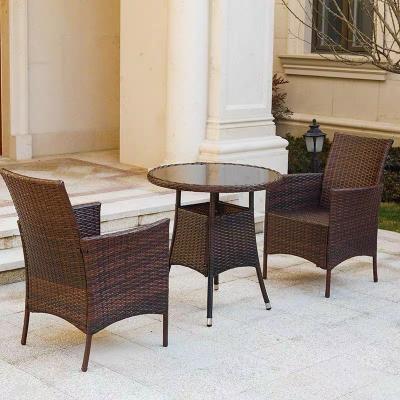 China Eco-freindly wholesale high quality furniture outdoor rattan chairs table sofa set for sale