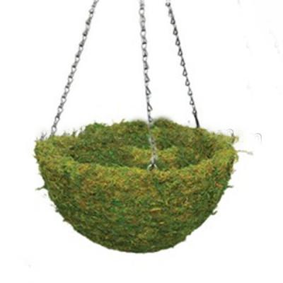 China S&D Green Wholesale Handwork Garden Use Green Hanging Basket for sale