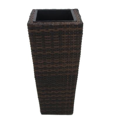 China Wholesale Eco-friendly Garden Outdoor Decorative Modern Style Plant Plastic Pots for sale