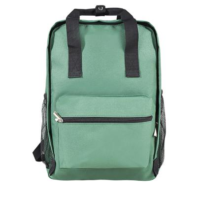 China Double Shoulder Strap Backpack Polyester Waterproof Portable Laptop Backpacks With Mesh Pocket for sale