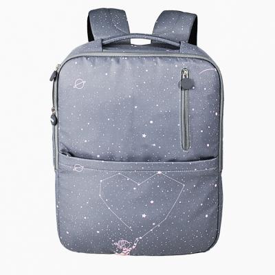 China Galaxy Print Waterproof School Backpacks Custom Design Sky Printed Backpack Laptop Bag School Travel Bags For Student Teenager for sale