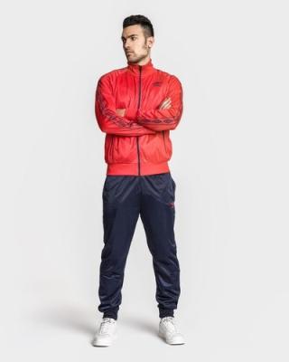 China Wholesale custom men's soccer tracksuit plain polyester men's breathable logo tracksuits for sale