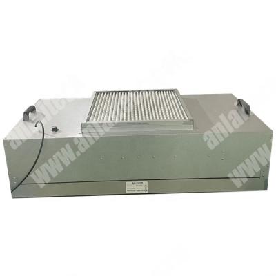 China Factory Laminar Air Flow Frame Fan Hood Galvanized Filter Unit With H14/H13 HEPA Filter for sale