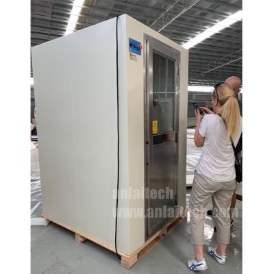 China Industrial Clean Room Entrace Clean Room Pass Through Air Lock Room Air Shower for sale