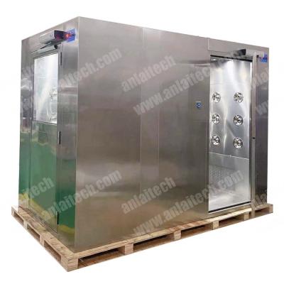 China Cleanroom Entry Offer Industry Best Price Stainless Steel Clean Room Air Shower Room for sale