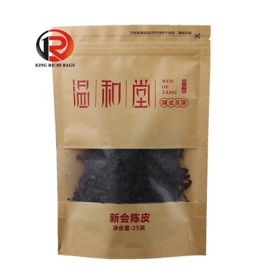 China China Standing Suppliers Custom Design Rack Up Pickles Packing Plastic Bag Pouches With Zipper For Food Sauce Packaging for sale