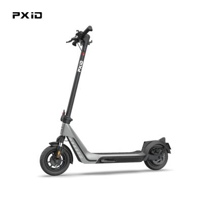 China 2021 Unisex New Arrival PXID H20 City Mobility Escooter 7.5Ah E Scooter 350W 10 Inch Dual Suspension Brake Electric Scooter for sale