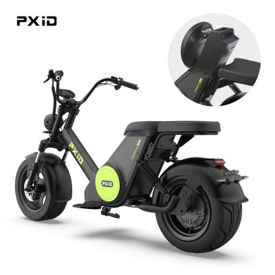 China PXID Warehouse Unisex Dutch Stock 12 Inch Fat Tire Off RoaCitycoco 20Ah Electric Scooter 60V 2000W Motorcycle Electric Motorcycle for sale