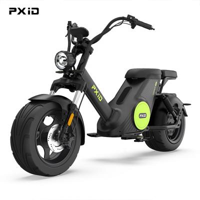 China Steel+ABS Netherland Warehouse EEC Coc 1500w 2000w Fat Tire Citycoco Electric Scooter for sale