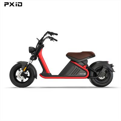 China 2000W 40V Fat Wheel Motorcycle E-motorcycle Steel Electric Motorcycle EEC Approved With Changeable Battery for sale