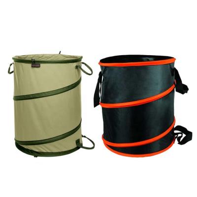 China Wholesale Large Size Palm Fallen Leaf Bag Oxford Cloth Garden Pop Storage Bag For Garden for sale