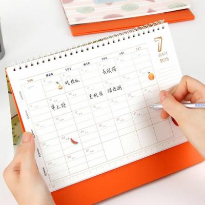 China 2019 Chinese Table Calendar Promotion Calendar Printing Service for sale