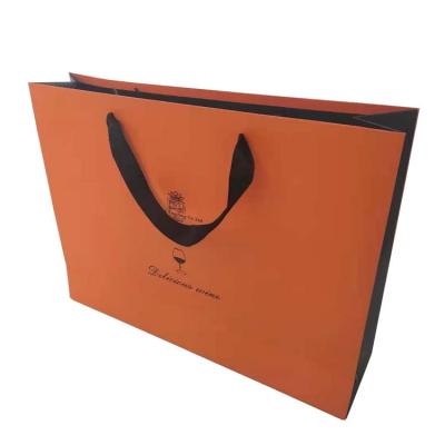 China Manufacturer Foldable Fancy Materials Shopping Bag Recycled Paper Bag for sale