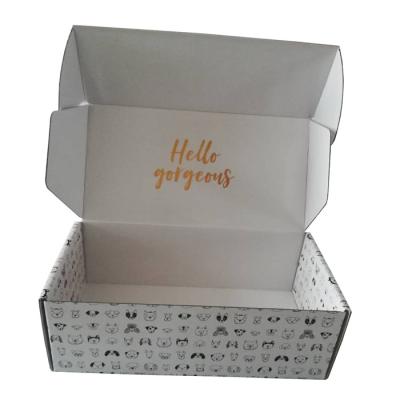 China Recycled Materials Luxury Corrugated Mailer Box For Packaging for sale