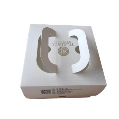 China Disposable Custom Cake Packaging Box With PVC Window for sale