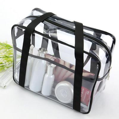 China Pvc Moisture Proof Cosmetic Clear Bag For Sale for sale