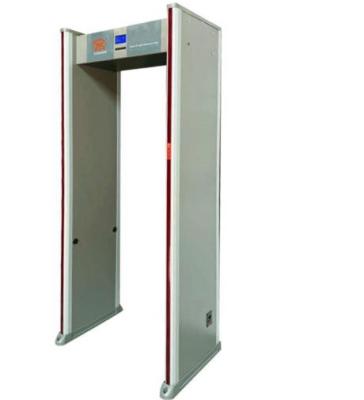 China High-precision human body temperature measurement walk through metal detector for sale