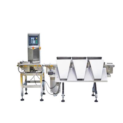 China Multi Weight Sorting Zones Conveyor Check Weigher IP67 Waterproof for sale