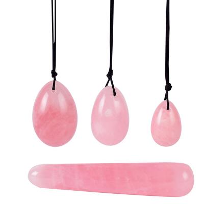 China China natural crystals rose quartz dildo healing yoni wands stick massage crystal stone magic wand for sale