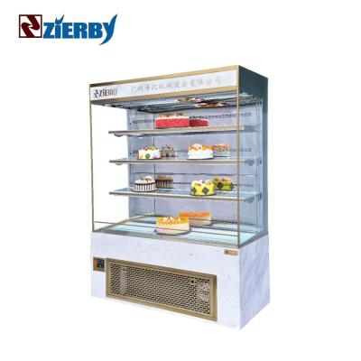 China Customized commercial bakery cake display cabinet showcase refrigerator desert display for supermarket ZFM-120A4 for sale