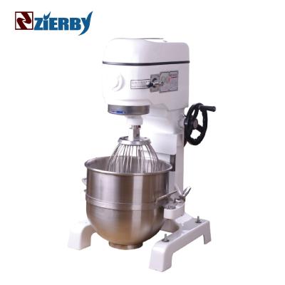 China Snack Factory Bakery Machine 60L Flour Cream Cake Bread Cookie Beat Planetary Mixer Batter Dough Preparation Beat 830*900*1330MM Support CE Online for sale