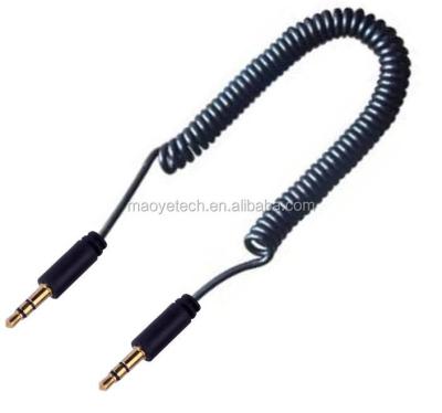 China AUX audio cable. computer 3.5mm stereo flexible audio cable car, car mp3 for sale