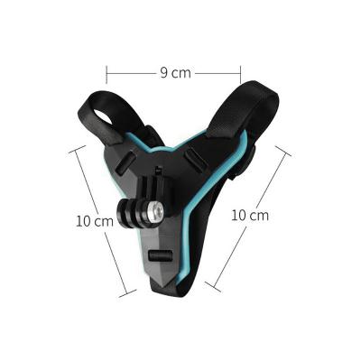 China : Chin Strap Action Camera Accessories Motorcycle Helmet Camera Mount for Gopro 10 9 8 7 6 5 4 Action Camera for sale