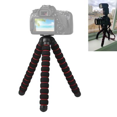 China Camera PORTABLE Accessories Flexible Sponge Octopus Tripod For Canon/Nikon/Sony Go pro 7 6 5H9R Sj9 Sj8 pro DJI OSMO Action for sale