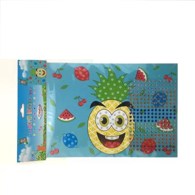 China Decorative Diamond Crystal Mosaic DIY Sticker Painting Stickers For Kids for sale