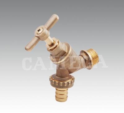 China Basin Bibcock Brass Faucet for sale