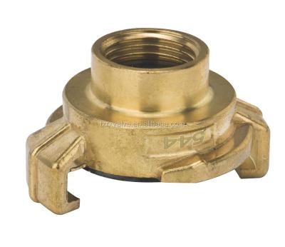 China CW617N Geka Copper Brass Coupling With Female Thread for sale