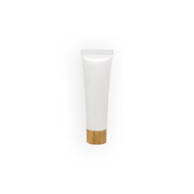 China Cosmetics Customized Bamboo Cosmetic Packaging 30ml Bamboo Tube For Eye Cream for sale