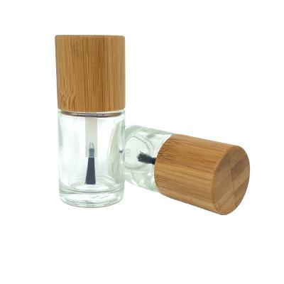 China Household 10ml Biodegradable Bamboo Bottles For Liquid Use Nail Polish Bamboo Bottle for sale