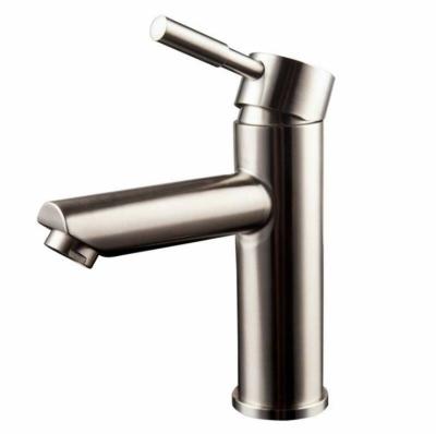 China Modern Single Handle Basin Mixer Single Basin Mixer Cheapest SS304 Single Handle Basin Faucet for sale