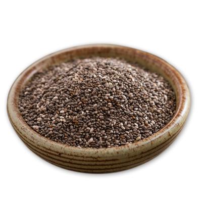 China Whole or Broken or Powder Wholesale Agricultural Products High Protein Organic Cleaned Black Chia Seed for sale