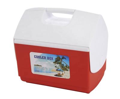 China Insulated 10 L mini fish ice cooler box with competitive price picnic cooler box for sale