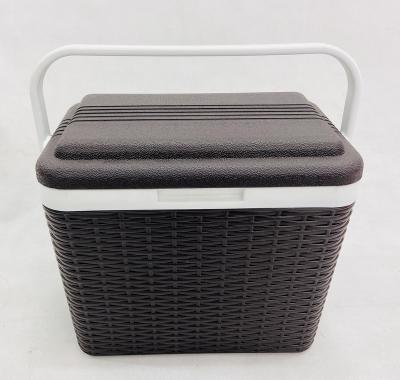 China 15L Insulated Plastic Cooler Box With Handle for sale