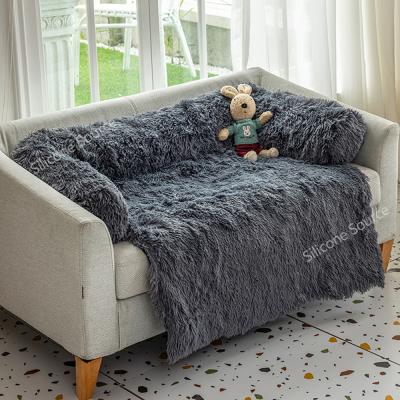 China Customized viable soft comfort plush dog cat cushion sofa bed with agent dropshipping service for sale