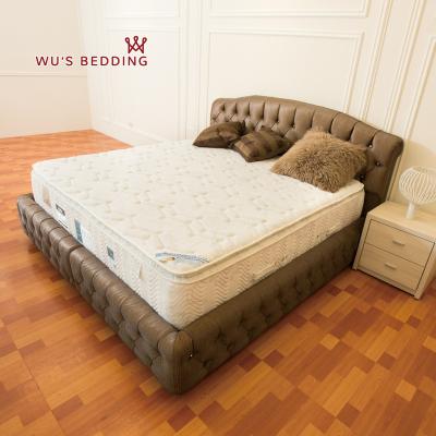 China Cooling Latex and Cooling Foam Pocket Bed Mattress, Euro Top Dust Mite Proof Bed, Eco-Friendly, Hard for sale