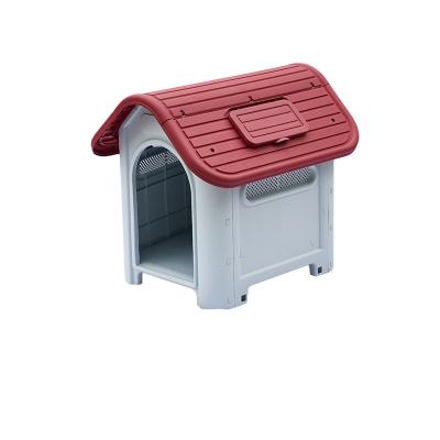 China Breathable Fine Workmanship Insulated Outdoor Rainproof Plastic Doghouse for sale