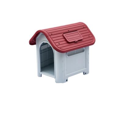 China Factory OEM Breathable Wooden Pet House Bed Plastic Rainproof Kennel for sale