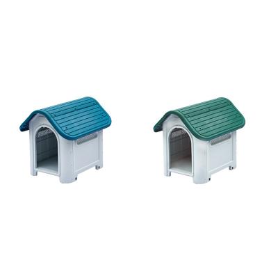 China Factory Price Wholesale Breathable Cheap Pet Bed House Luxury Rainproof Plastic Kennel for sale