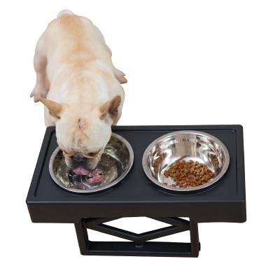 China Factory Sustainable Sale Plastic Pet 2 In 1neck Guard Cat Food Bowl Pet Bowl for sale