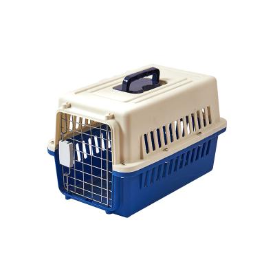 China Breathable Portable Pet Box Take Out Pet Flight Case Pet Cage for sale